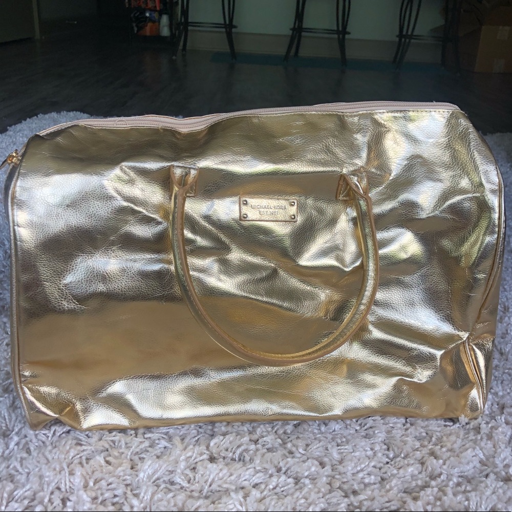 MICHAEL KORS GOLD BAG